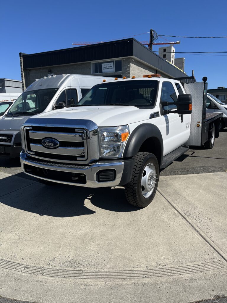 2015 Ford F550 Flat Deck Only 36,000K